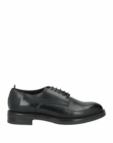 Cafènoir Man Lace-up shoes Black Leather Cover