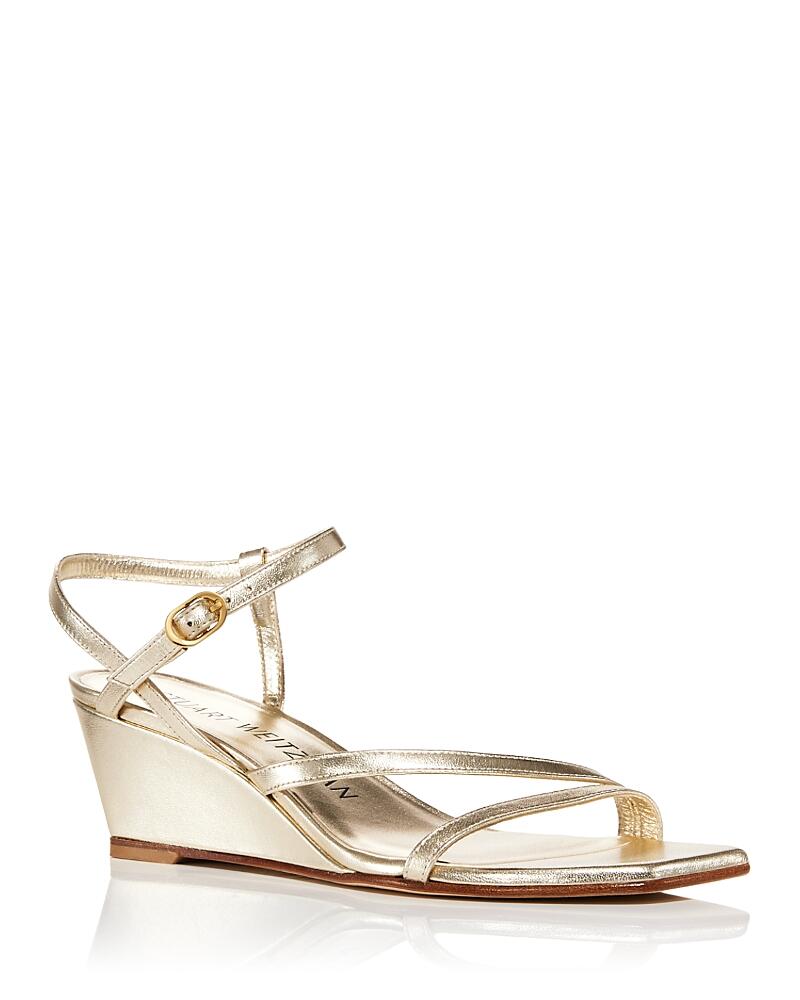 Stuart Weitzman Women's Oasis 50 Wedge Sandals Cover