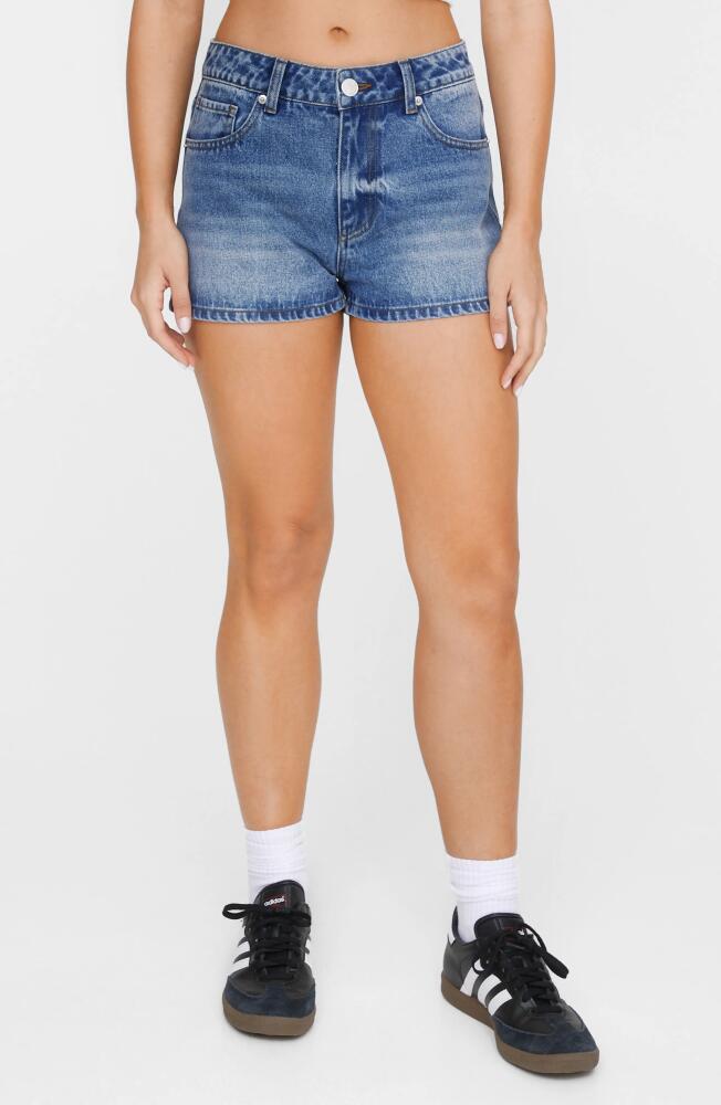 NASTY GAL Cheeky Denim Shorts in Authentic Midwash Cover