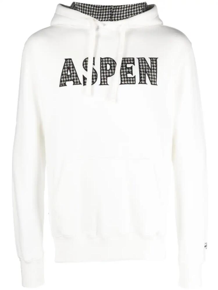 MC2 Saint Barth Aspen drawstring cotton hoodie - White Cover