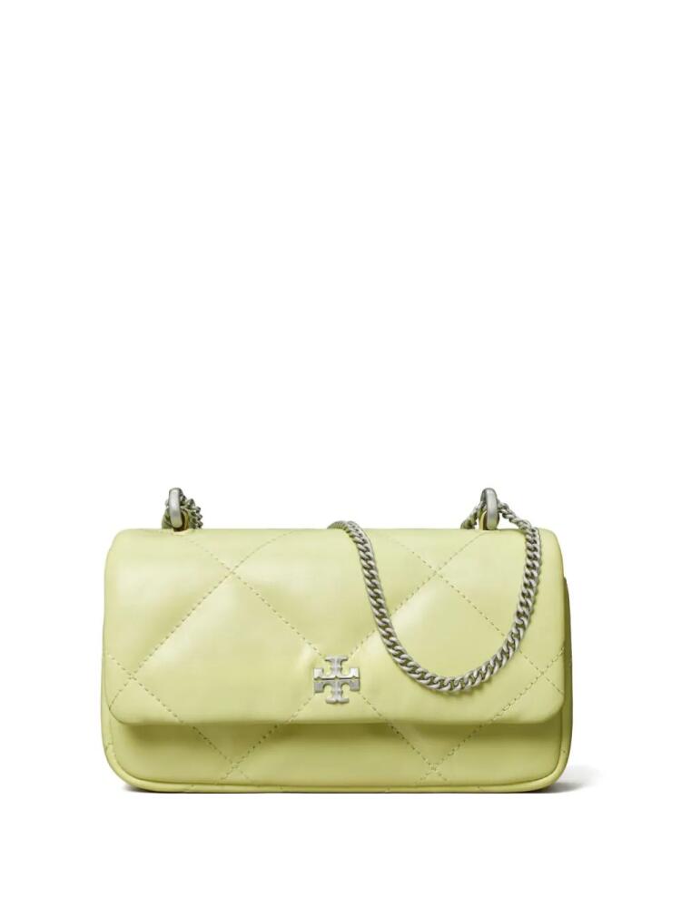 Tory Burch Kira quilted leather crossbody bag - Green Cover