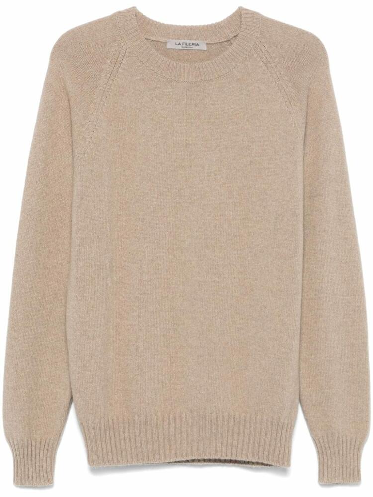 Fileria crew-neck sweater - Neutrals Cover