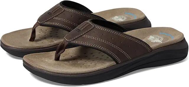 Dockers Banks (Dark Brown/Black) Men's Sandals Cover