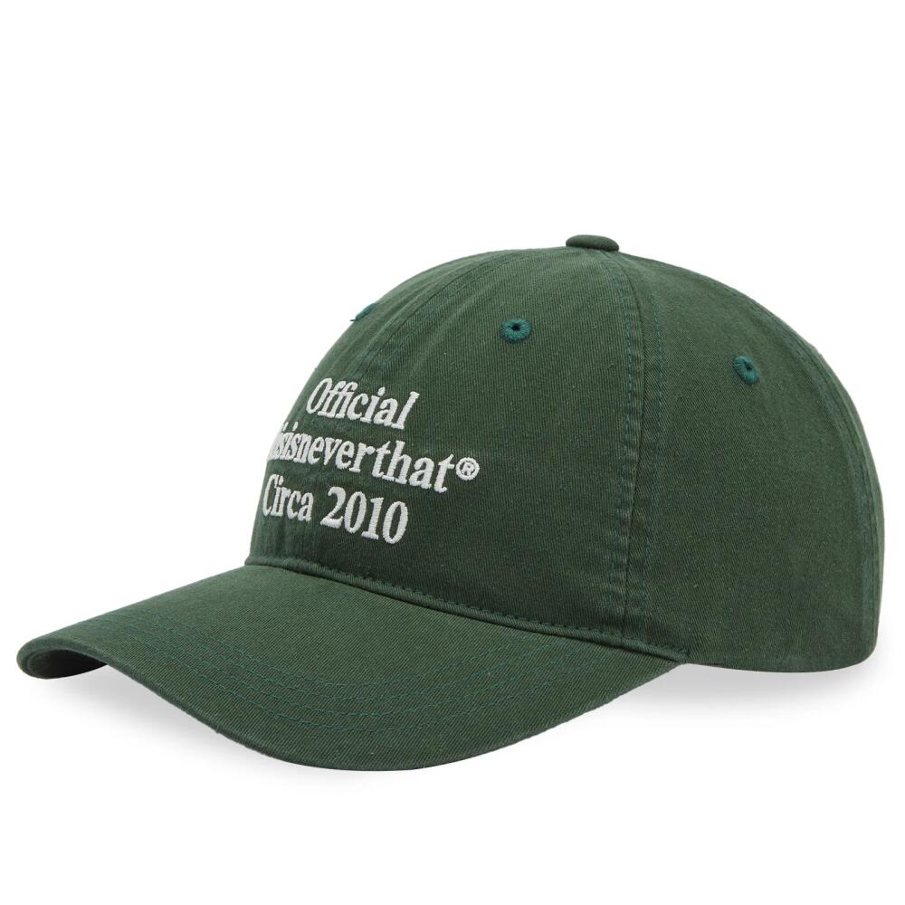 thisisneverthat Men's Times Hat in Green Cover