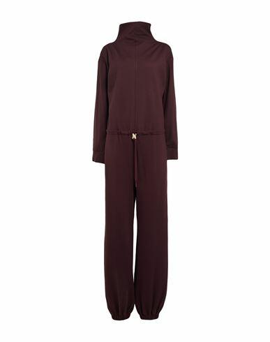 Jijil Woman Jumpsuit Cocoa Viscose, Polyamide, Elastane Cover