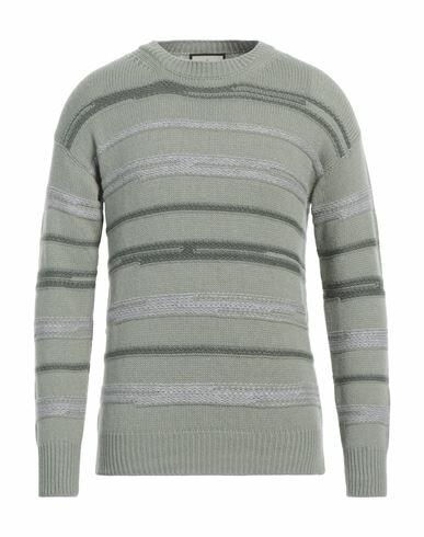 Bruno Manetti Man Sweater Sage green Cashmere Cover