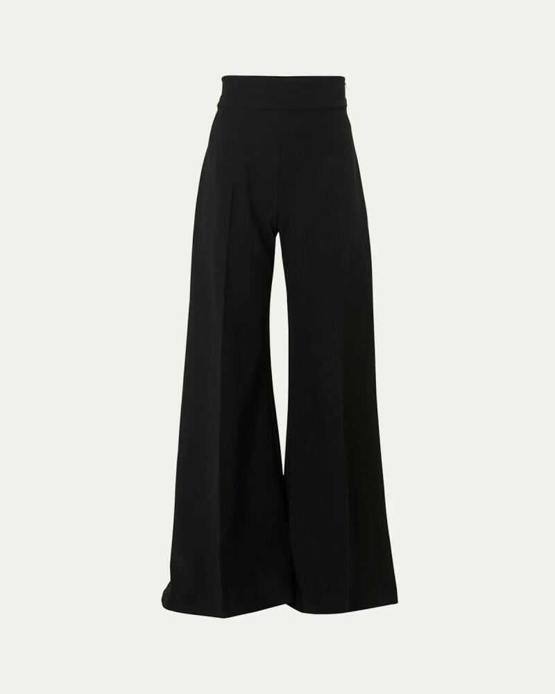 Carolina Herrera Ultra-High Waist Wide-Leg Trousers Cover