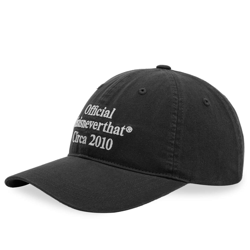 thisisneverthat Men's Times Hat in Black Cover