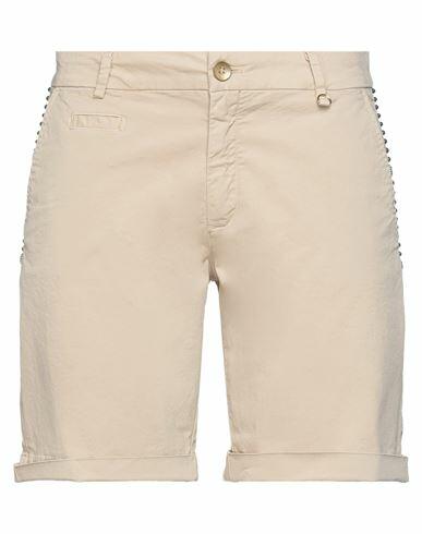 Mason's Woman Shorts & Bermuda Shorts Beige Cotton, Elastane Cover