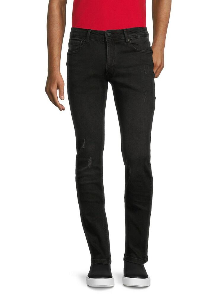 Cavalli Class by Roberto Cavalli Men's Colored Jeans - Washed Black Cover