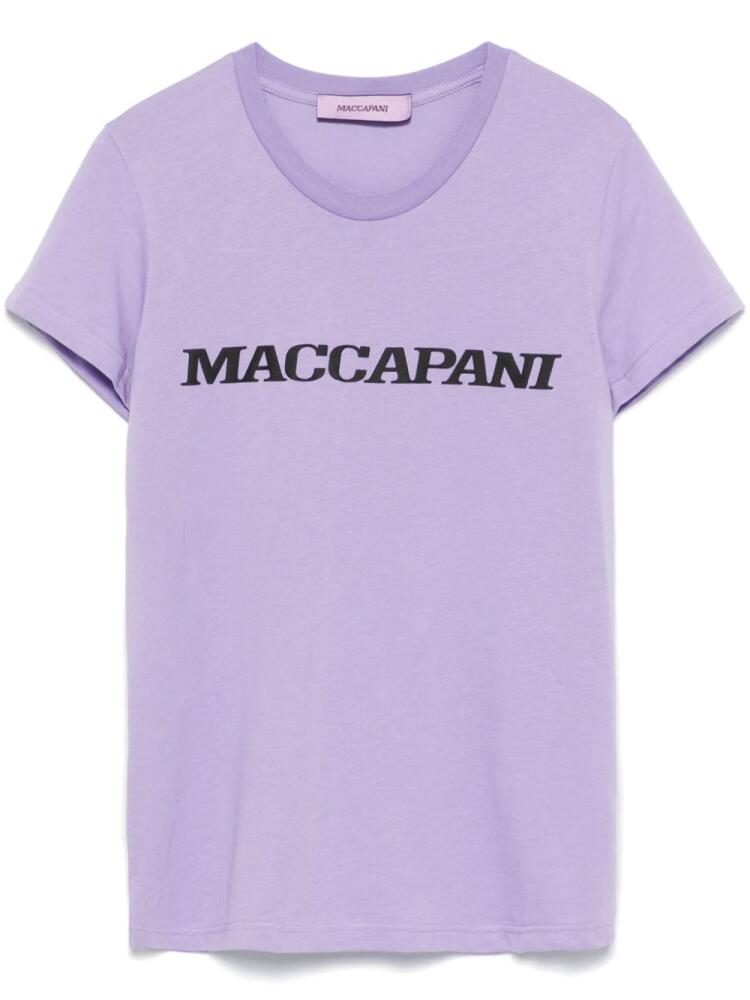 Maccapani The Logo T-shirt - Purple Cover