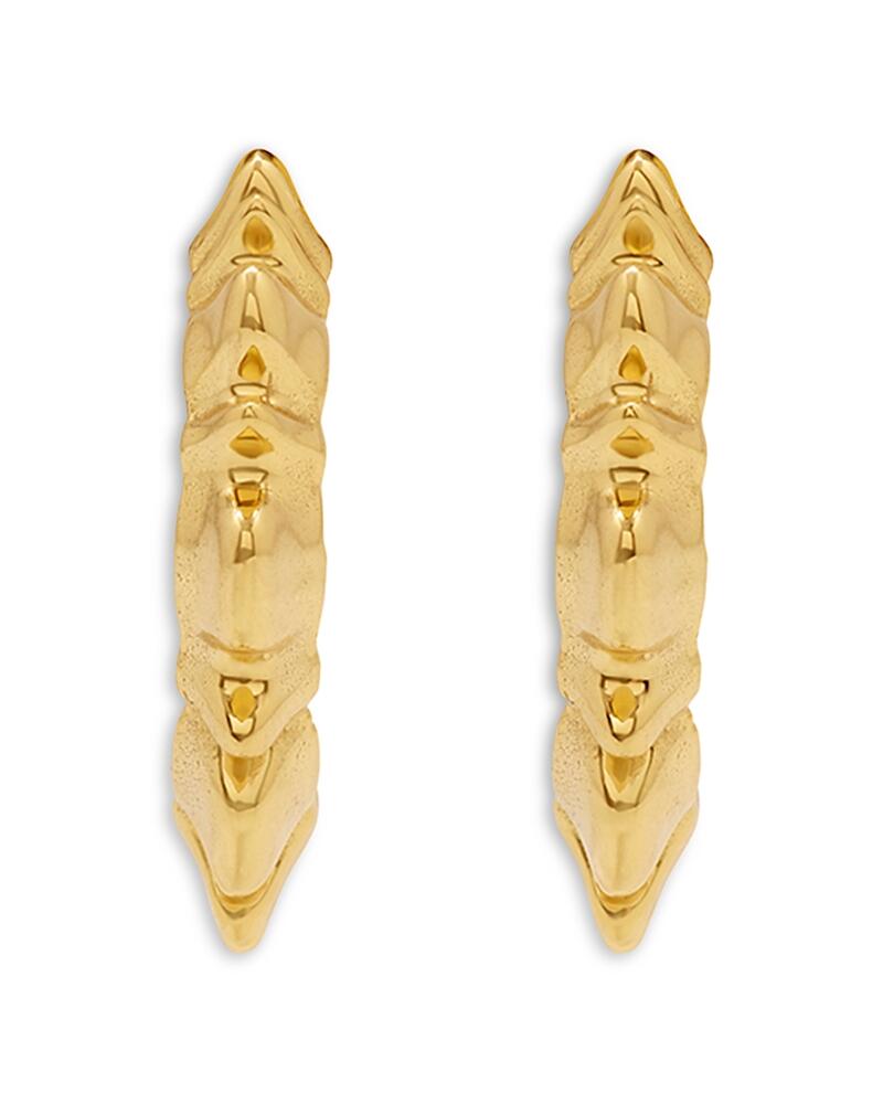 Capucine De Wulf Bliss Hoop Earrings in 18K Gold Plated Cover