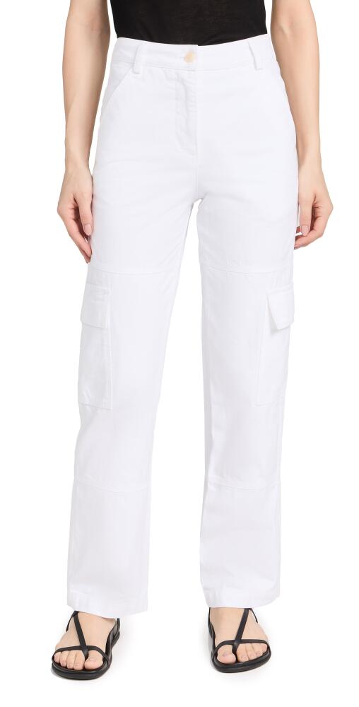 Wyeth Grayson Cargo Pants White Cover