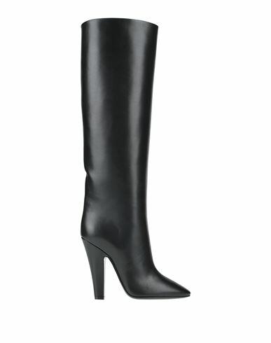 Saint Laurent Woman Boot Black Calfskin Cover