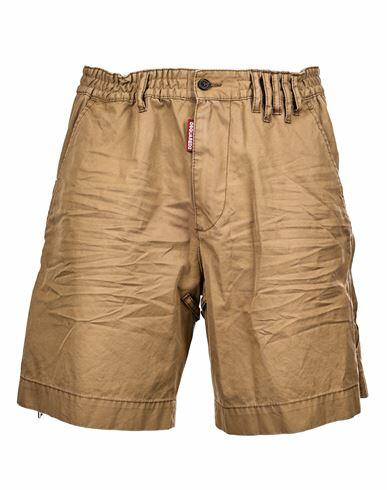 Dsquared2 Dsquared2 Shorts Man Shorts & Bermuda Shorts Beige Cotton Cover