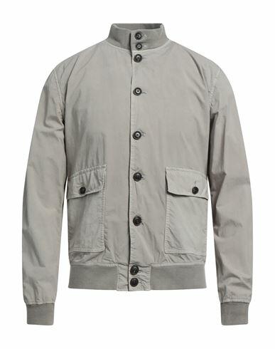 Homeward Clothes Man Jacket Grey Cotton, Elastane Cover