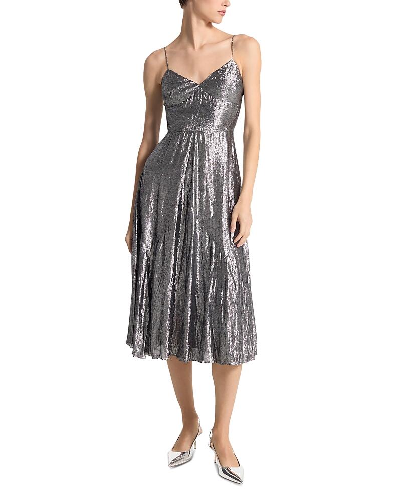 Michael Kors Collection Metallic Midi Dress Cover