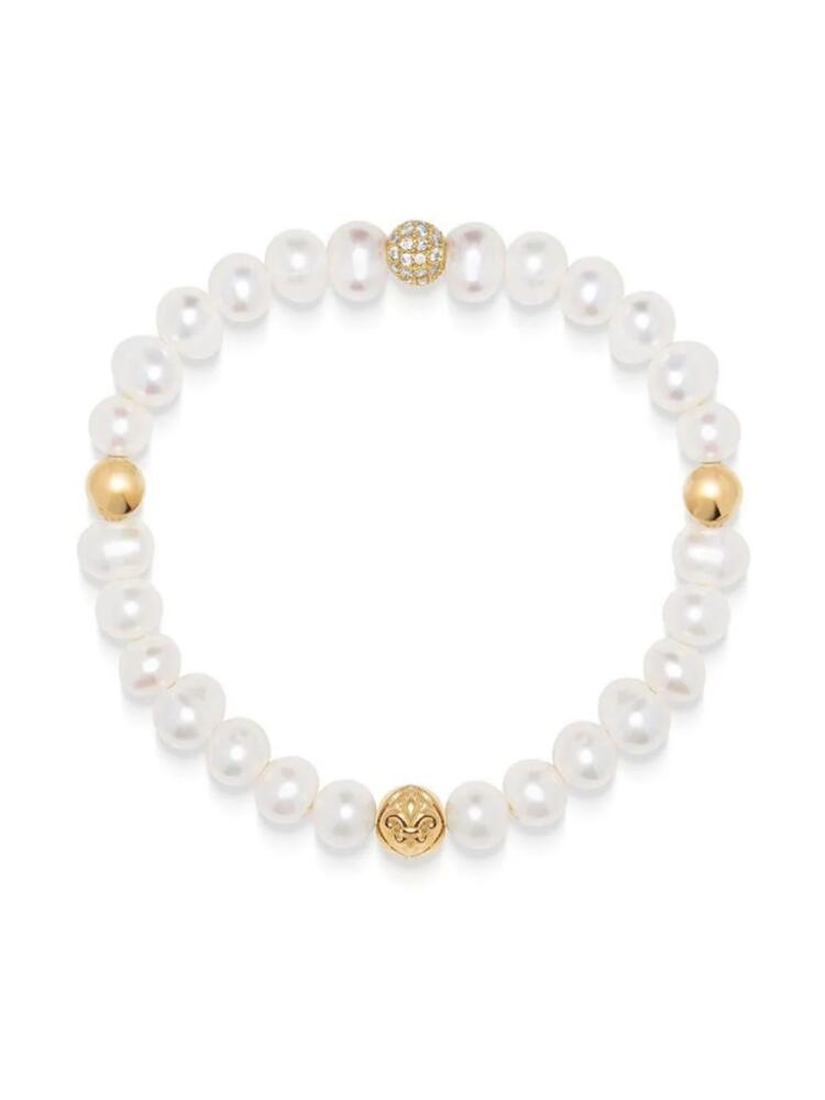 Nialaya Jewelry pearl bracelet - White Cover