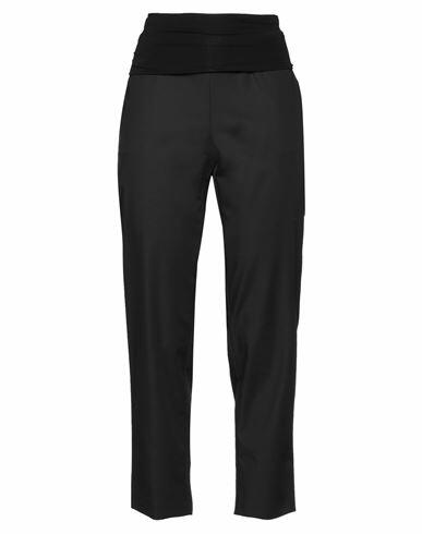 Diana Gallesi Woman Pants Black Polyester, Viscose, Elastane Cover