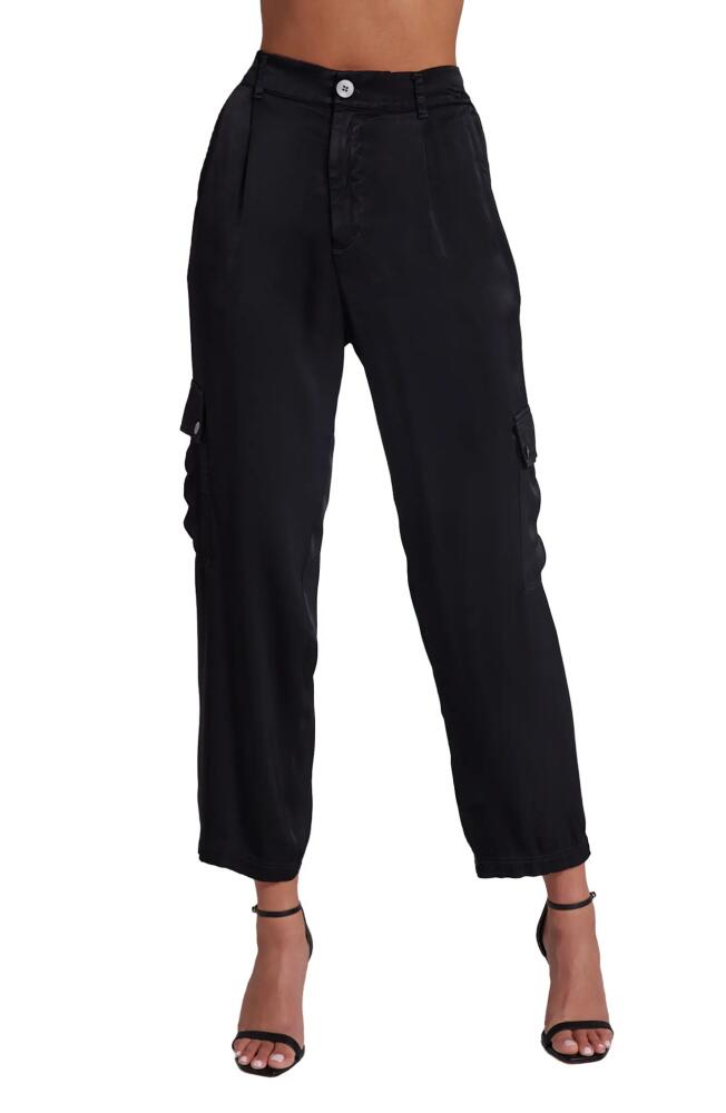 Bella Dahl Wide Leg Cargo Pants in Black Cover