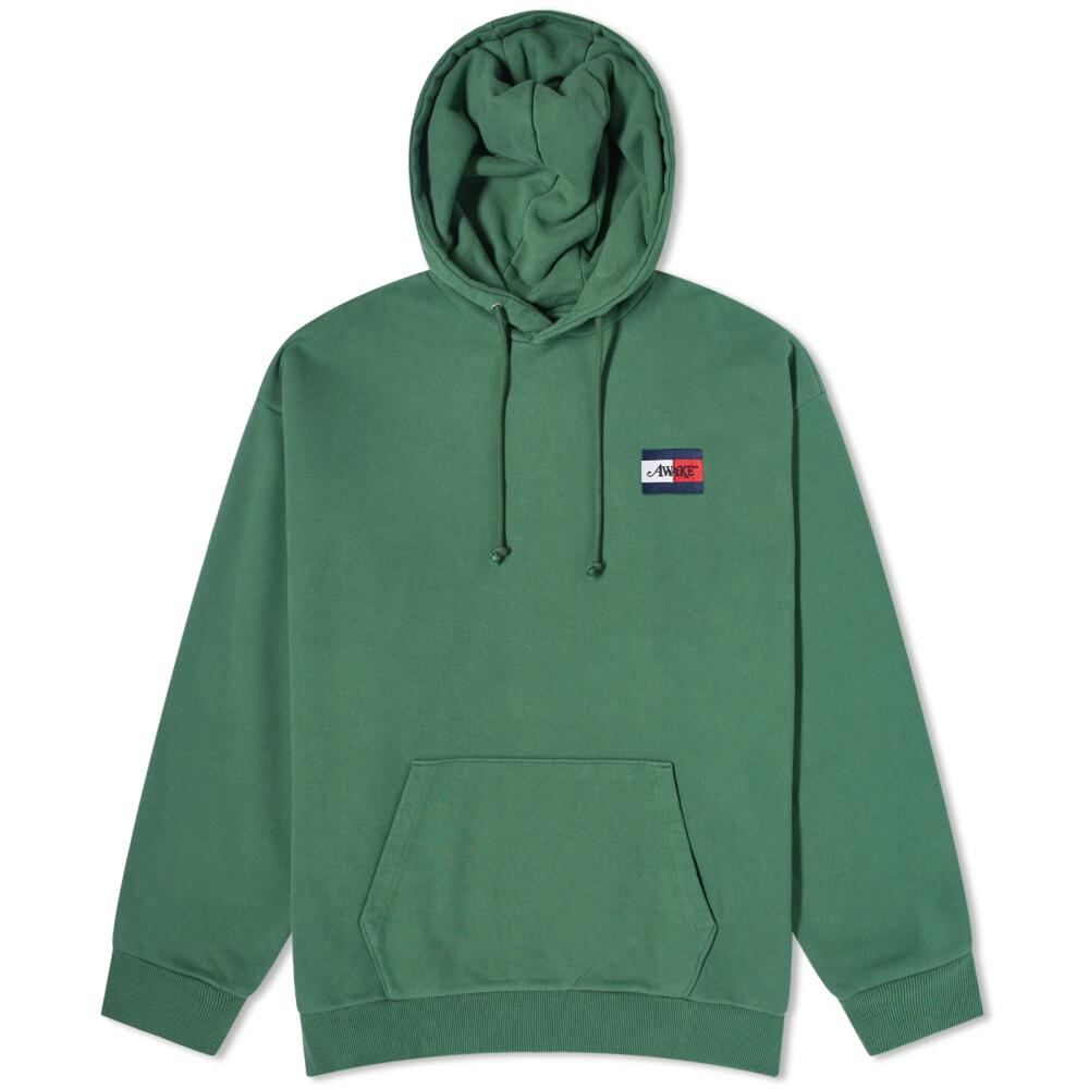 Tommy Jeans x Awake NY Crest Popover Hoodie in Aviator Green Cover