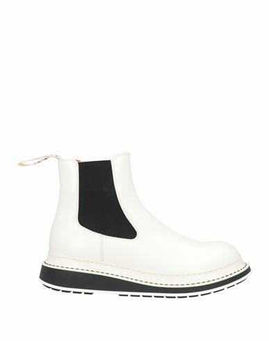 Loewe Woman Ankle boots White Soft Leather Cover