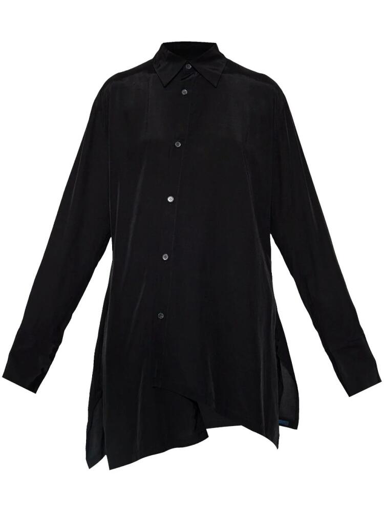 Yohji Yamamoto Asymetric blouse - Black Cover