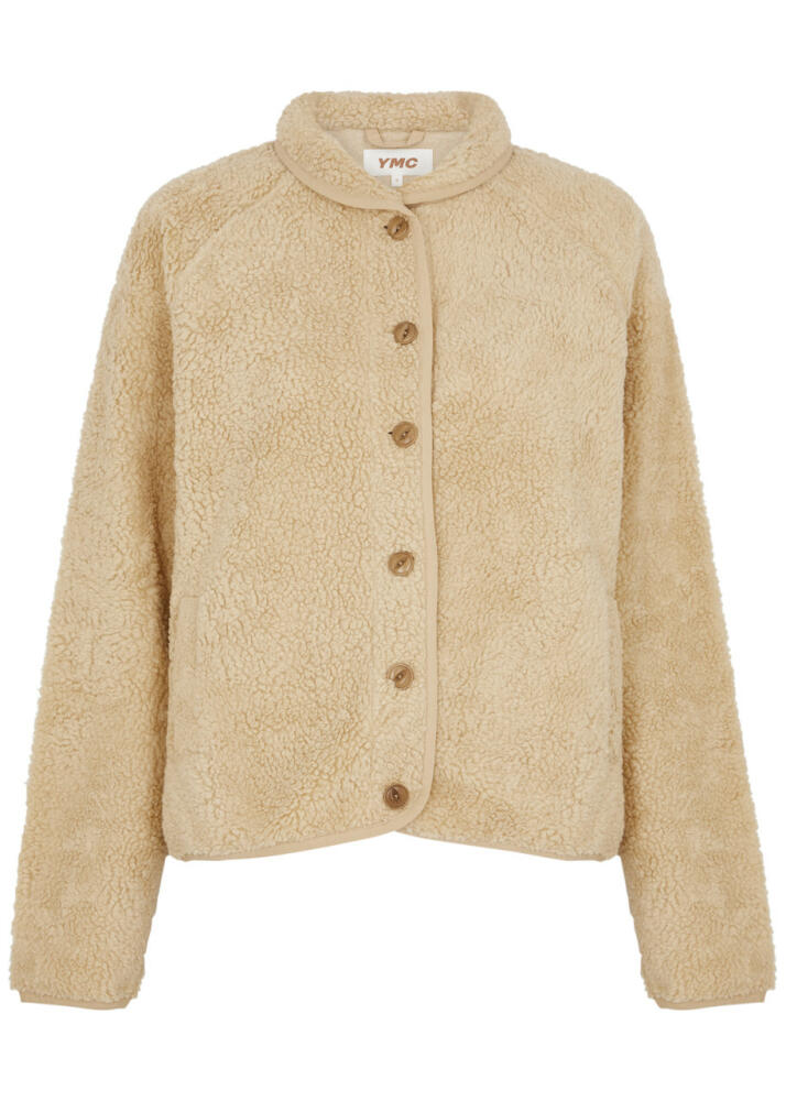 Ymc Beach Fleece Jacket - Beige Cover