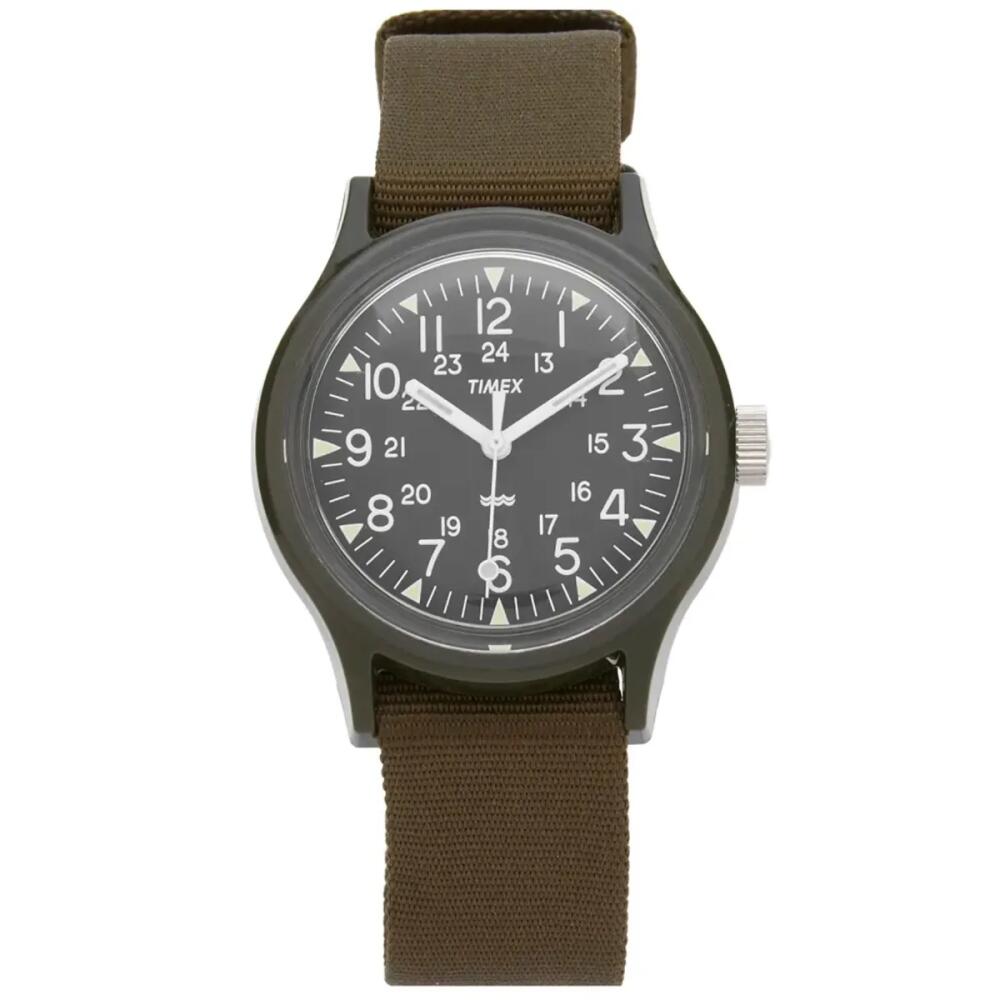 Timex MK1 Resin 36mm Watch in Olive/Black Cover