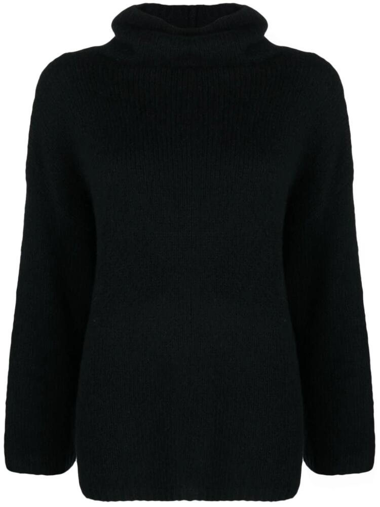 Kristensen Du Nord ribbed-knit roll-neck jumper - Black Cover