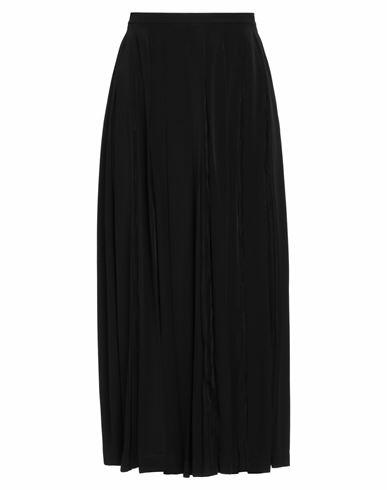 Ermanno Scervino Woman Midi skirt Black Acetate, Silk, Polyamide Cover