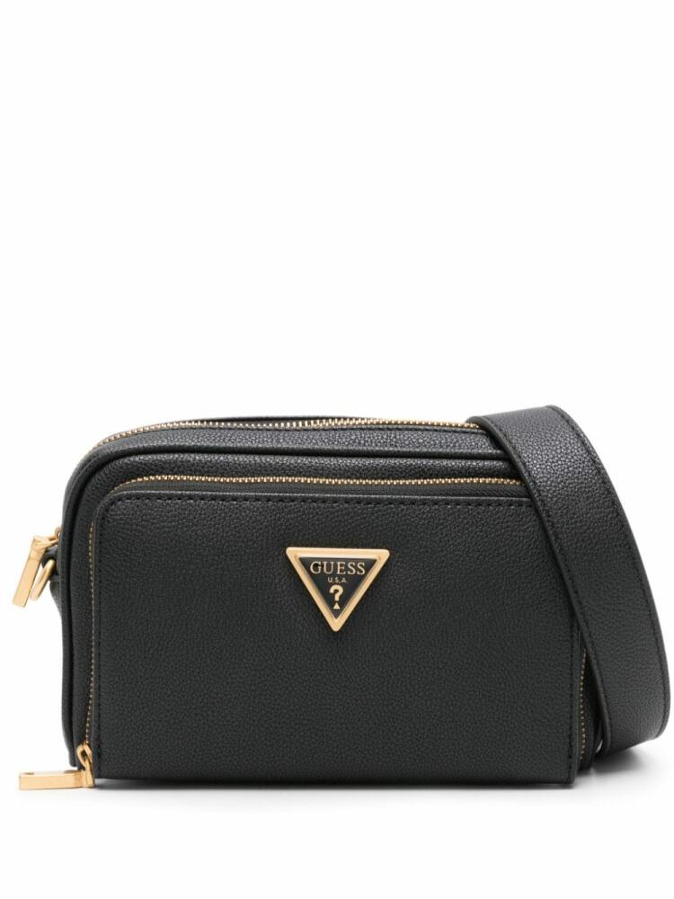 GUESS USA Cosette logo-plaque crossbody bag - Black Cover