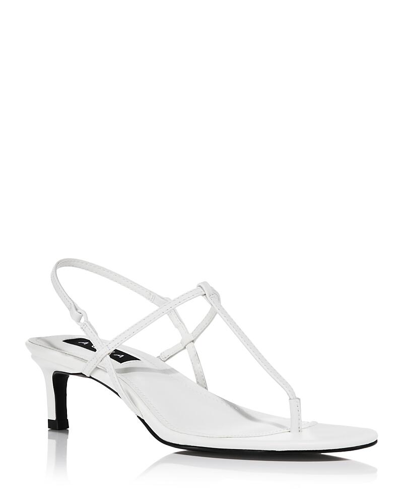 Aqua Women's T Strap Slingback High Heel Sandals - Exclusive Cover