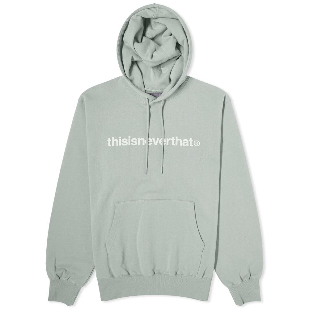 thisisneverthat Men's T-logo LT Popover Hoodie in Olive Cover