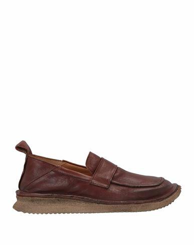 Moma Woman Loafers Brick red Calfskin Cover