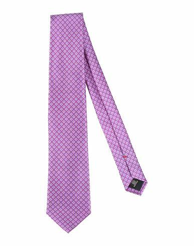 Fiorio Man Ties & bow ties Lilac Silk Cover