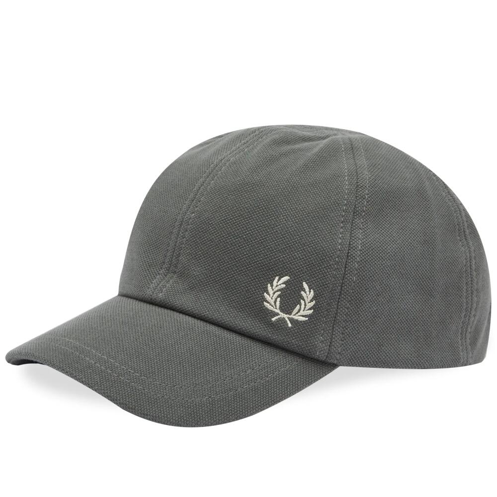 Fred Perry Men's Pique Classic Cap in Field Green Cover