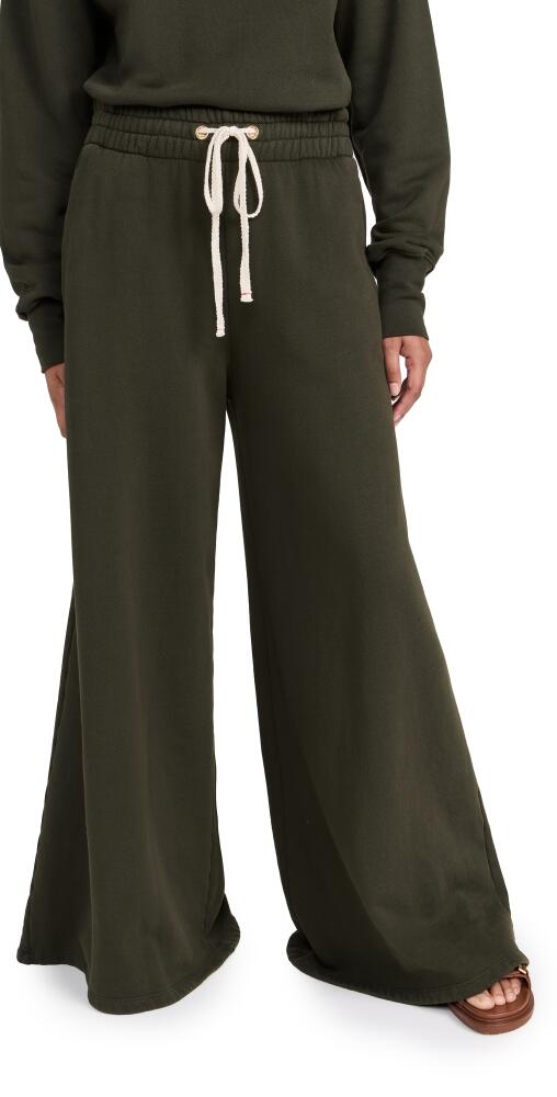 Les Tien Christine Flare Pants Forest Cover