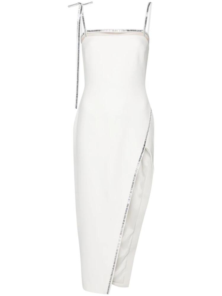 David Koma crystal-embellished maxi dress - White Cover