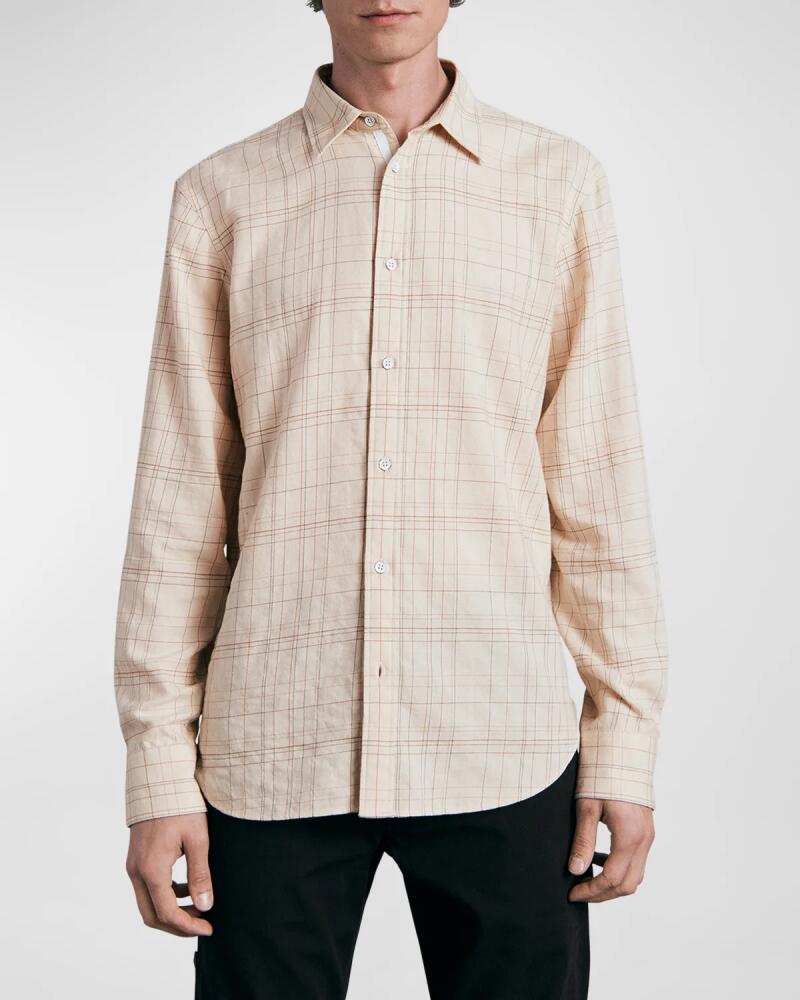 Rag & Bone Men's Plaid Sport Shirt Cover