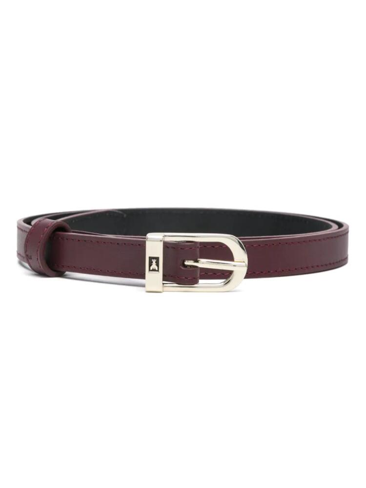 Patrizia Pepe smooth leather belt - Brown Cover