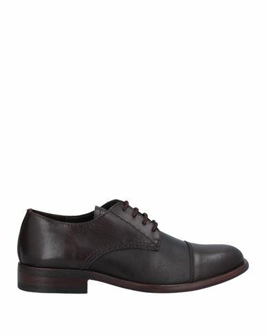 Kj⌀re Project Man Lace-up shoes Dark brown Calfskin Cover