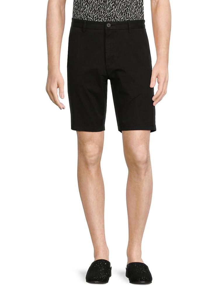 HUGO Men's David Slim Fit Shorts - Black Cover