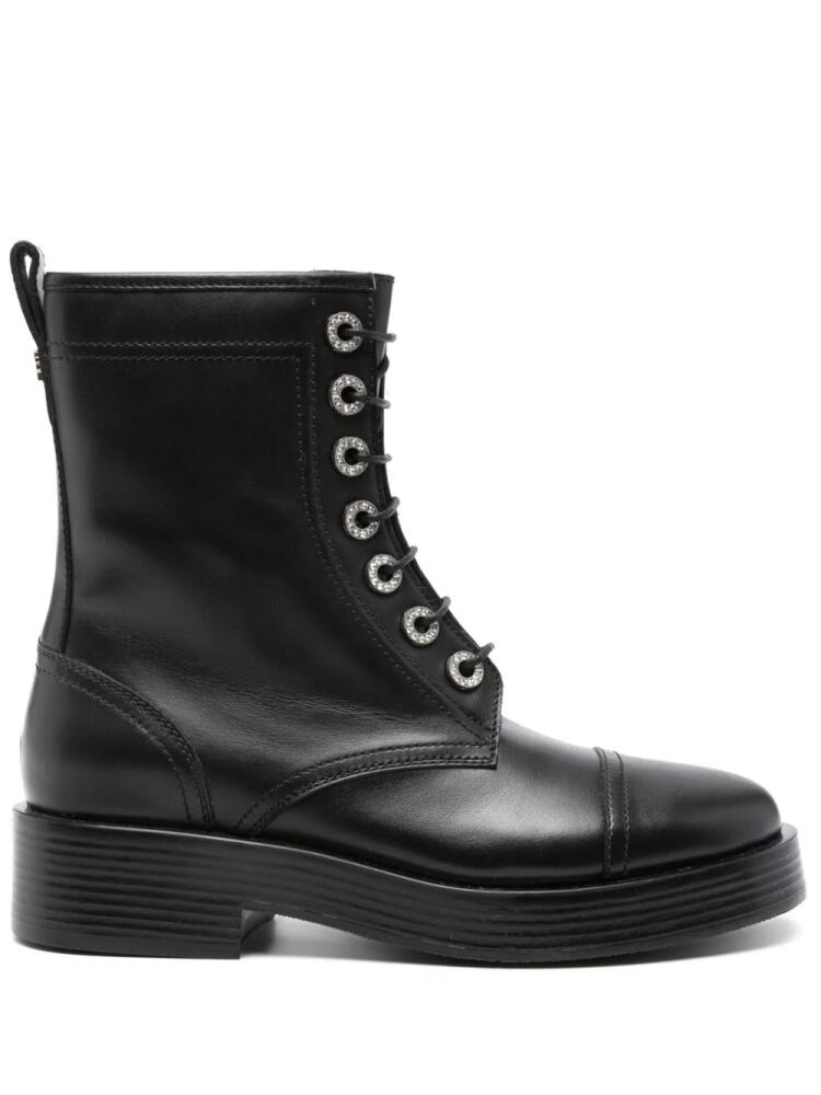 Casadei leather ankle boots - Black Cover