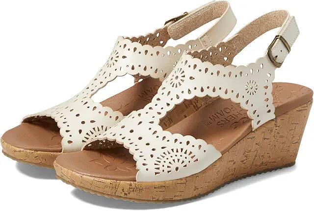 SKECHERS Beverlee - Easy To Adore (Off-White) Women's Shoes Cover