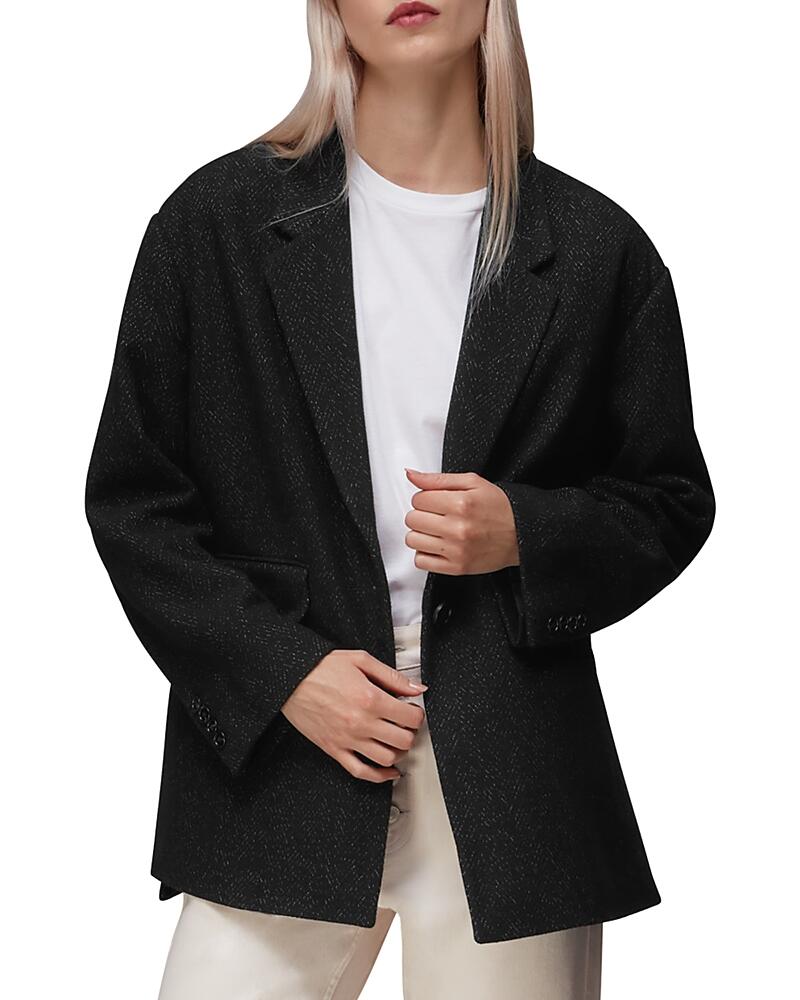 Whistles Maria Flecked Wool Jacket Cover