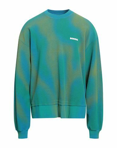 Bonsai Man Sweatshirt Green Cotton Cover