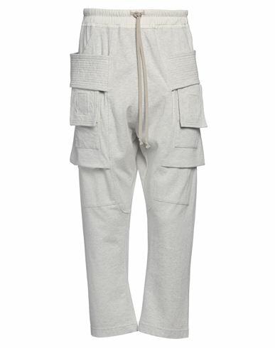 Drkshdw By Rick Owens Man Pants Light grey Cotton, Elastane Cover