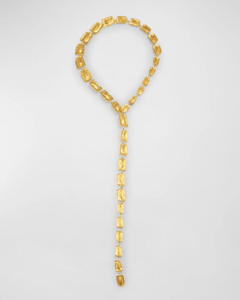 TOM FORD Brass Lariat Necklace Cover