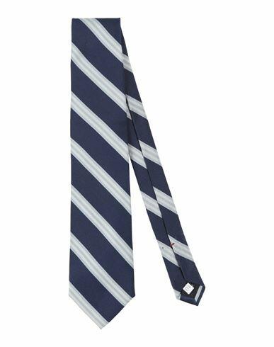 Fiorio Man Ties & bow ties Navy blue Silk Cover